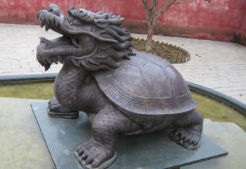 銅海龜雕塑廠家，神獸動物，仿古公園廣場擺件