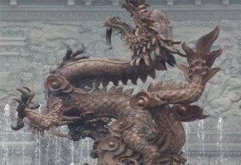 制作龍頭雕塑廠家，鑄銅動物雕塑，房地產(chǎn)售樓處擺件