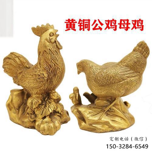 景區小雞雕塑，動物主題，彩繪工藝