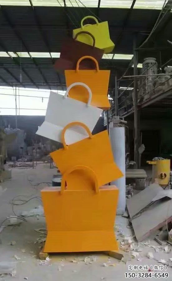 烤漆包包雕塑 鋼管景觀小品 室內(nèi)雕塑 烤漆包包雕塑 鋼管景觀小品 室內(nèi)雕塑