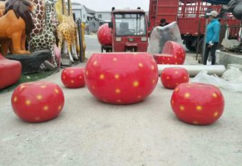政府凳子雕塑 仿真景觀擺件 烤漆雕塑