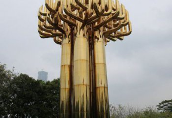 園林精神堡壘雕塑 大型標(biāo)識(shí)雕塑 中式標(biāo)牌雕塑
