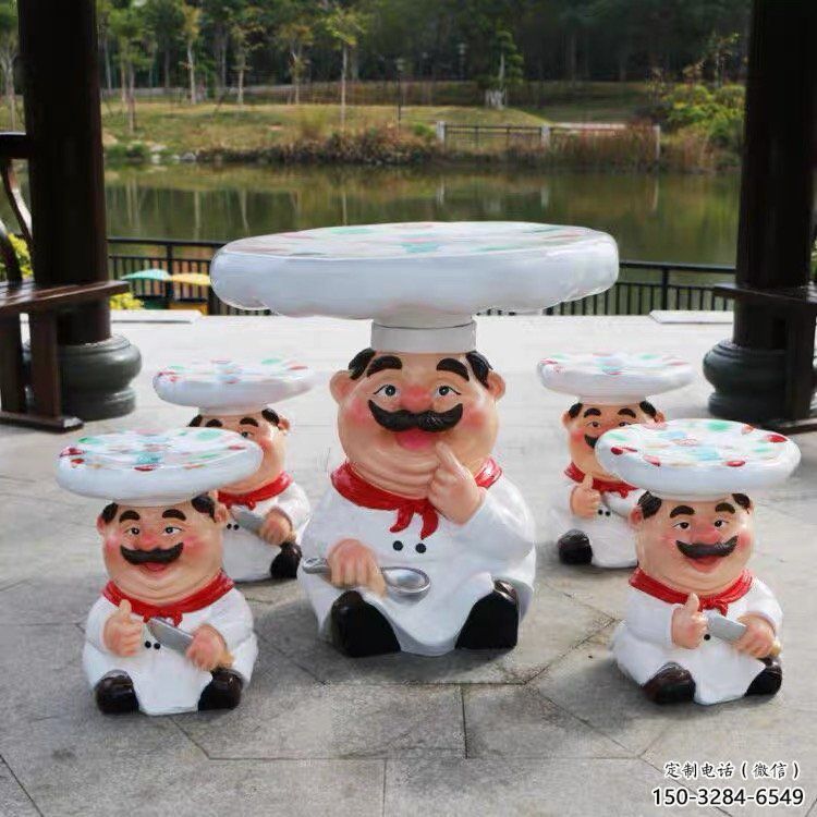 彩繪廚師雕塑 懸空餐飲店卡通雕塑 街頭動(dòng)漫雕塑 彩繪廚師雕塑 懸空餐飲店卡通雕塑 街頭動(dòng)漫雕塑