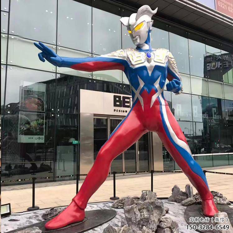 商業(yè)街超人雕塑 烤漆卡通雕塑 彩繪動(dòng)漫雕塑 商業(yè)街超人雕塑 烤漆卡通雕塑 彩繪動(dòng)漫雕塑