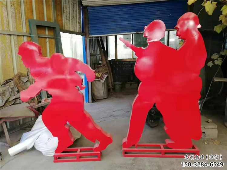 別墅區(qū)工人雕塑 大型別墅區(qū)勞動雕塑 剪影民俗雕塑 別墅區(qū)工人雕塑 大型別墅區(qū)勞動雕塑 剪影民俗雕塑