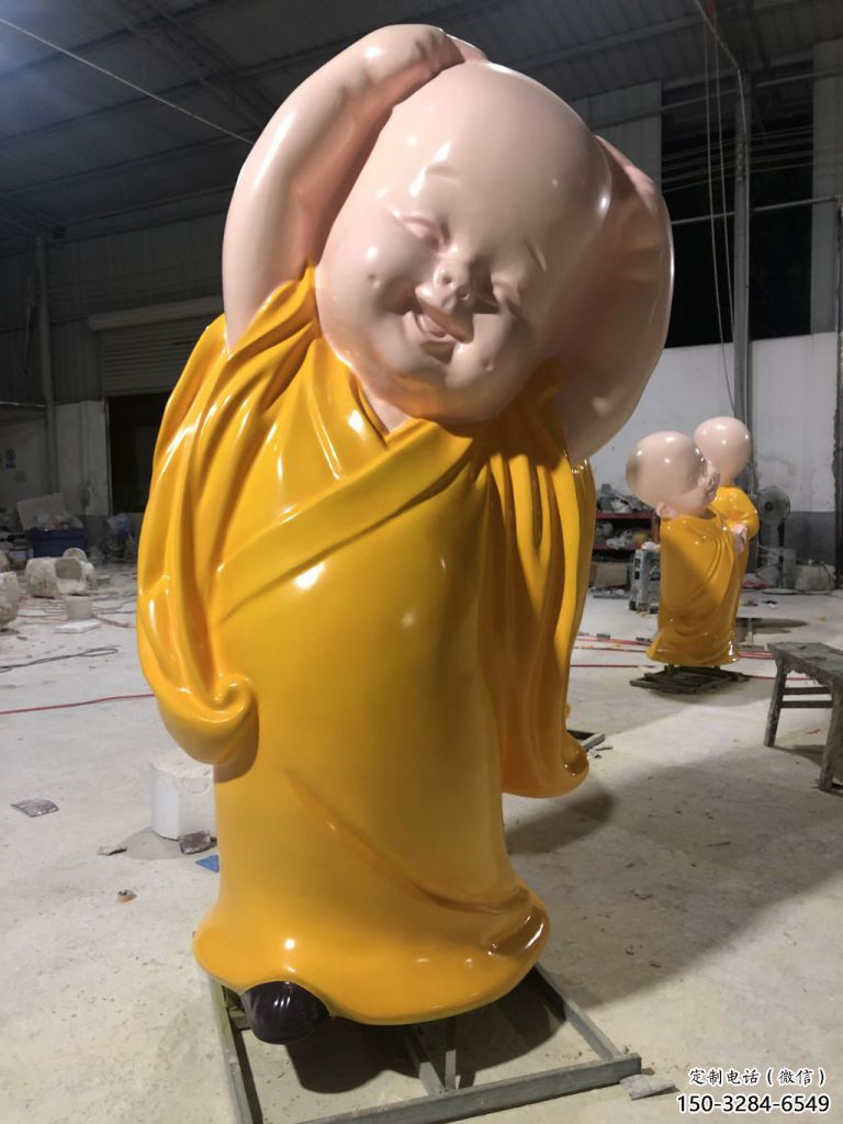 青銅小和尚雕塑 景觀校園兒童雕塑 商業(yè)街肖像雕塑 青銅小和尚雕塑 景觀校園兒童雕塑 商業(yè)街肖像雕塑