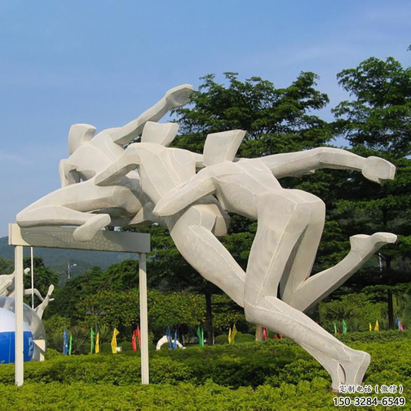 商業(yè)街跨欄雕塑 烤漆體育雕塑 彩繪運(yùn)動(dòng)員雕塑 商業(yè)街跨欄雕塑 烤漆體育雕塑 彩繪運(yùn)動(dòng)員雕塑