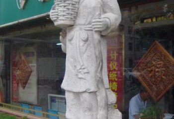 步行街李時珍雕塑 游樂場景觀古代雕塑 鑄造名醫雕塑
