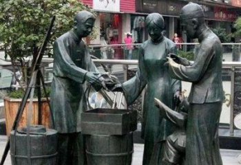 火鍋雕塑 仿真小吃雕塑 烤漆民俗雕塑