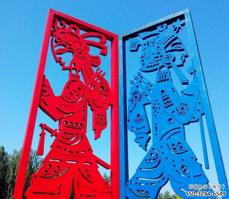 步行街皮影雕塑 游樂場(chǎng)雕塑 鑄造傳統(tǒng)雕塑 步行街皮影雕塑 游樂場(chǎng)雕塑 鑄造傳統(tǒng)雕塑