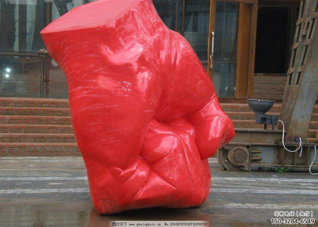 步行街拳頭雕塑 游樂場(chǎng)握拳雕塑 鑄造手勢(shì)雕塑