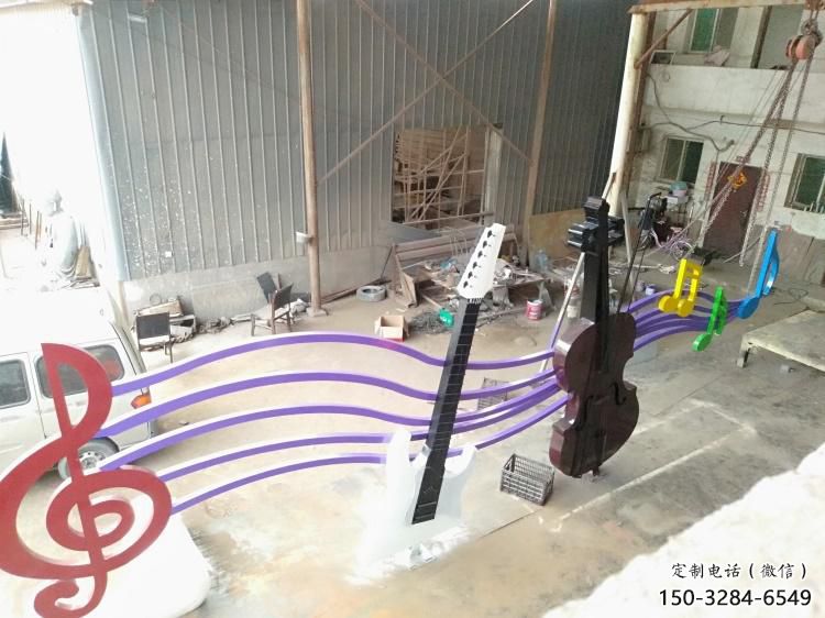 樂(lè)譜雕塑 拉絲符號(hào)雕塑 步行街音樂(lè)雕塑 樂(lè)譜雕塑 拉絲符號(hào)雕塑 步行街音樂(lè)雕塑