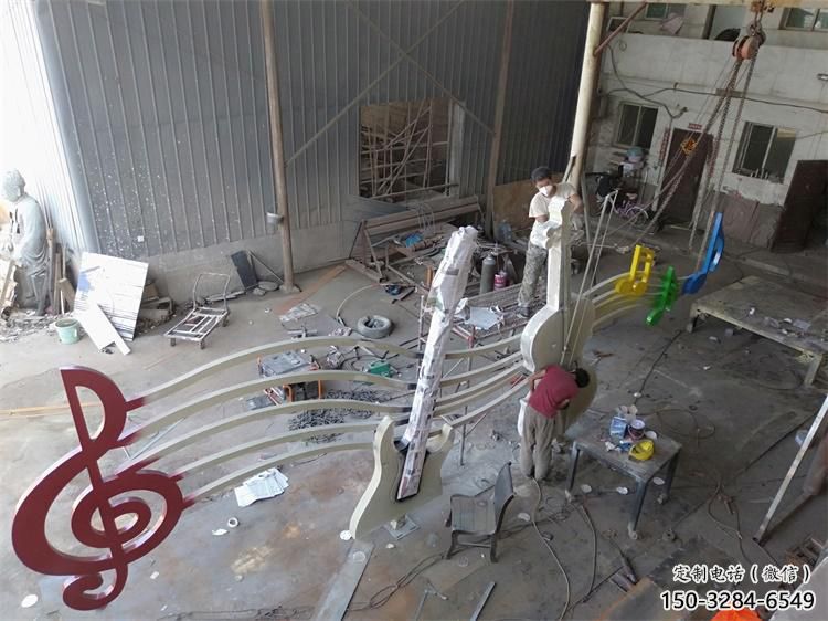 樂譜雕塑 歐式步行街符號(hào)雕塑 大型音樂雕塑 樂譜雕塑 歐式步行街符號(hào)雕塑 大型音樂雕塑