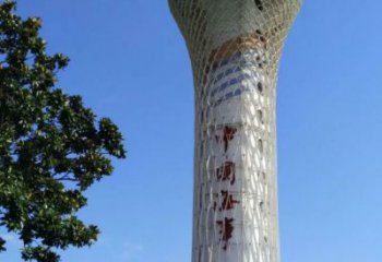 草地麥克風雕塑 現代校園話筒雕塑 大型音樂雕塑