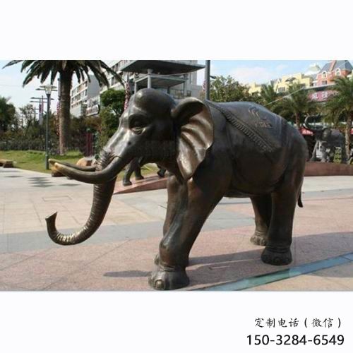 大象雕塑供應(yīng)，城市裝飾，銅大象雕塑優(yōu)選
