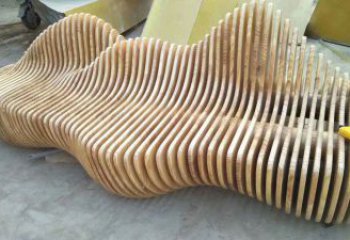 售樓部坐凳雕塑，噴砂雕塑，烤漆題材