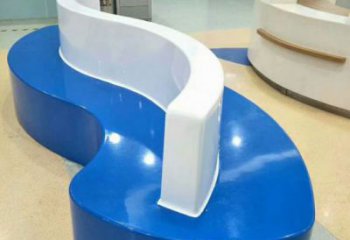 坐凳雕塑，幾何造型，幾何坐凳雕塑制作