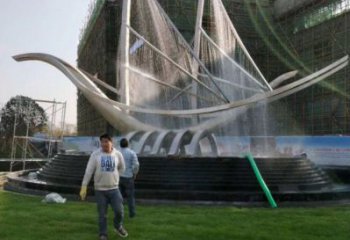 現代船艇雕塑