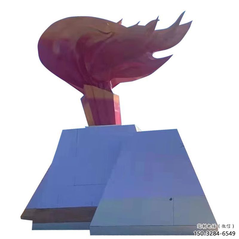 火把雕塑批發，標識雕塑，地產不銹鋼火把雕塑優選