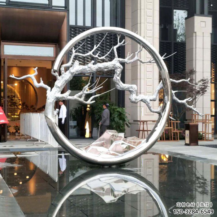 圓環(huán)樹雕塑訂做,戶外雕塑,不銹鋼圓環(huán)樹雕塑供給 圓環(huán)樹雕塑訂做,戶外雕塑,不銹鋼圓環(huán)樹雕塑供給