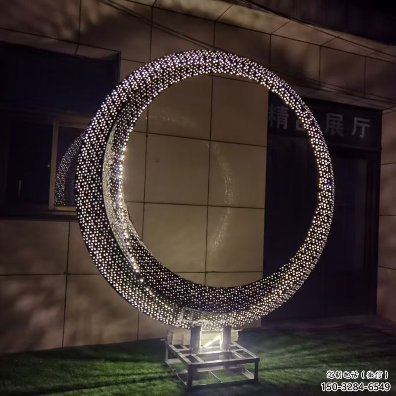 圓環(huán)雕塑通用,街道標識,燈光圓環(huán)雕塑承接 圓環(huán)雕塑通用,街道標識,燈光圓環(huán)雕塑承接