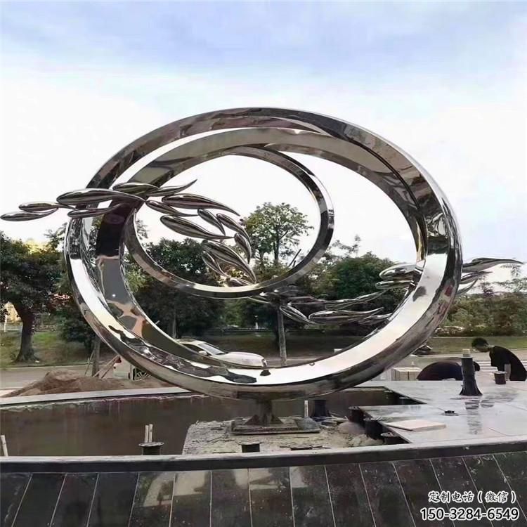 圓環雕塑常用,公園小品,房地產不銹鋼圓環雕塑生產商 圓環雕塑常用,公園小品,房地產不銹鋼圓環雕塑生產商