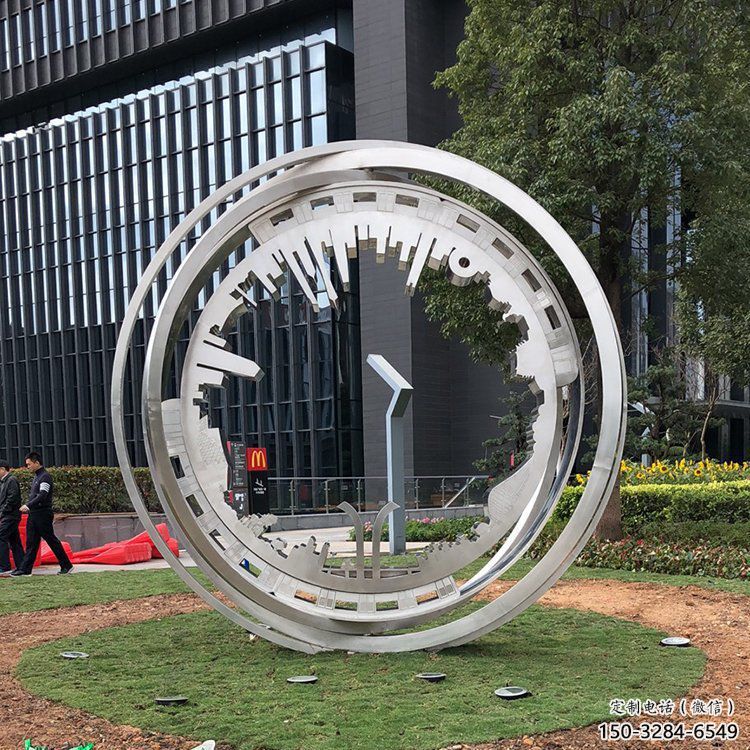 圓圈雕塑定制,村標(biāo)概念,景觀不銹鋼圓圈雕塑預(yù)定 圓圈雕塑定制,村標(biāo)概念,景觀不銹鋼圓圈雕塑預(yù)定