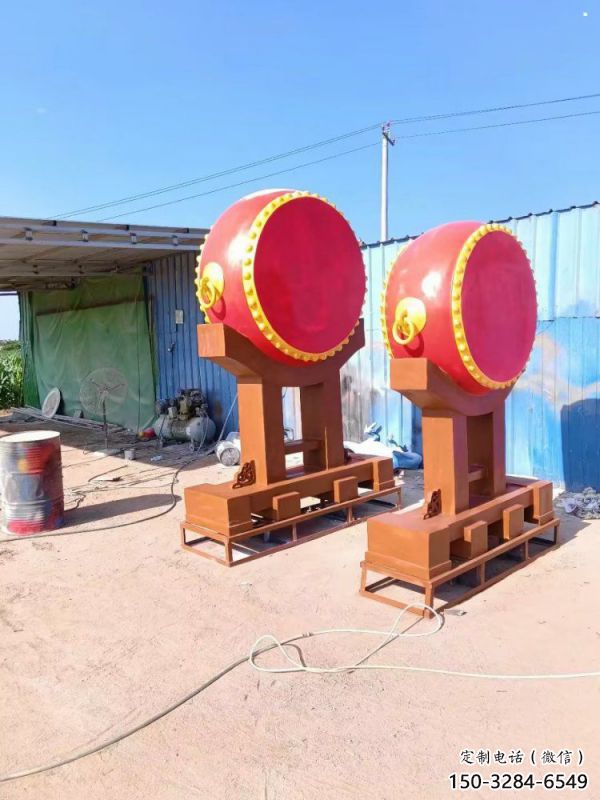 云浮景觀戰(zhàn)鼓雕塑 云浮景觀戰(zhàn)鼓雕塑