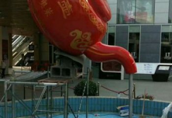 保定鐵藝水景天壺雕塑，噴泉雕塑，抽象天壺雕塑制作