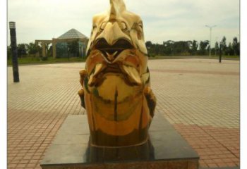 天心不銹鋼生肖雕塑，鍍鈦工藝，公園廣場戶外擺放
