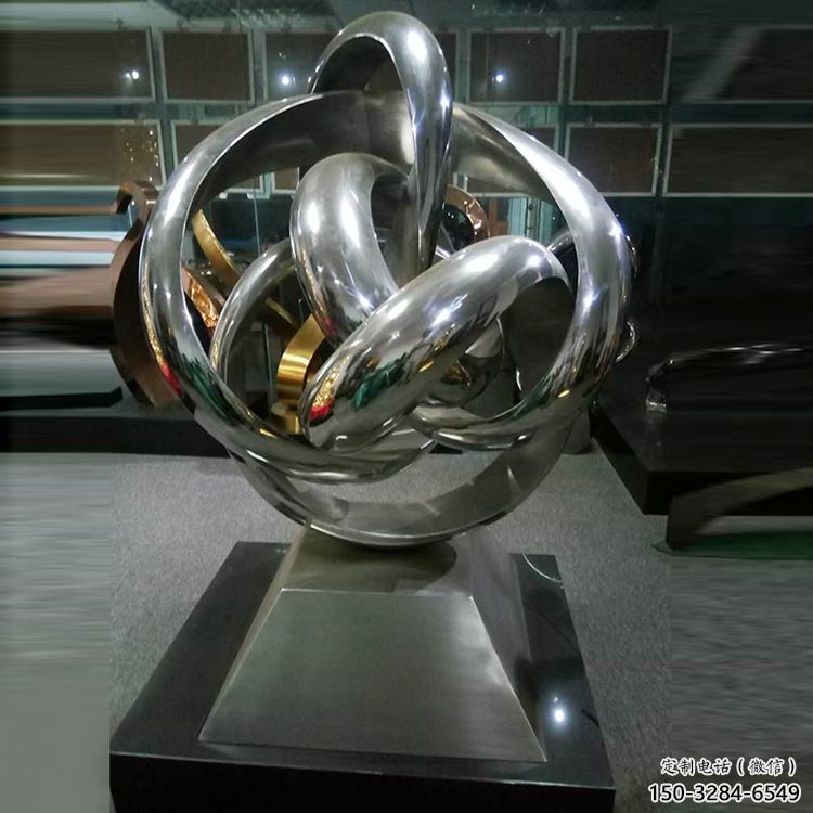 泰安地產(chǎn)雙環(huán)雕塑定做,城區(qū)小品,景觀不銹鋼雙環(huán)雕塑定價 泰安地產(chǎn)雙環(huán)雕塑定做,城區(qū)小品,景觀不銹鋼雙環(huán)雕塑定價