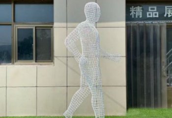 沈陽鏤空運動員雕塑服務商，美陳雕塑，鐵藝體育人物雕塑精選