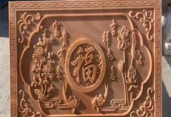 朔州浮雕制造商，室外軟裝，景觀福字浮雕制作廠家