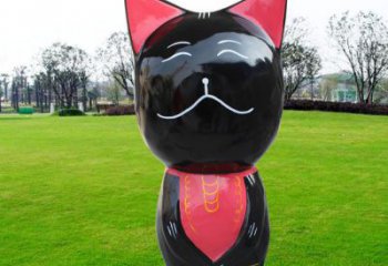 臨汾廣場小貓雕塑，動物擺件，仿古工藝