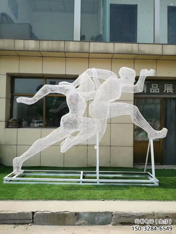 涼山鏤空跨欄雕塑制造商,透雕雕塑,鐵藝體育人物雕塑供給 涼山鏤空跨欄雕塑制造商,透雕雕塑,鐵藝體育人物雕塑供給