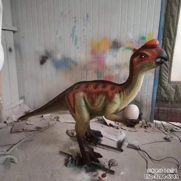 克孜勒蘇柯抽象恐龍雕塑制造，動物雕塑，玻璃鋼恐龍雕塑展品