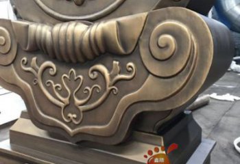 那曲抱箍鑄造觀賞型，露天雕塑，鑄銅抱箍雕塑訂做