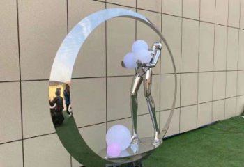 吐魯番仙子雕塑展品，公園小品，景觀圓環(huán)仙子雕塑生產(chǎn)商